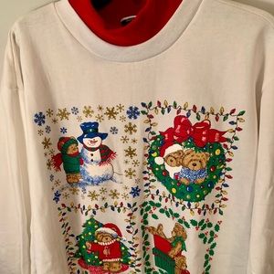 Vintage 1980s Christmas Sweatshirt
